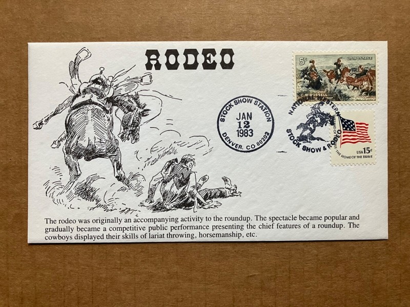 1983 National Western Stock Show & Rodeo KMC Venture Event Cover LE / 400