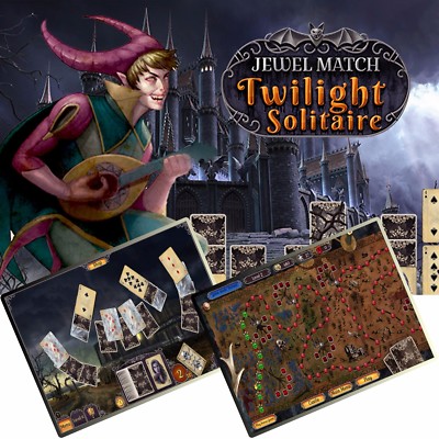   Jewel Match Twilight Solitaire - PC / Windows  