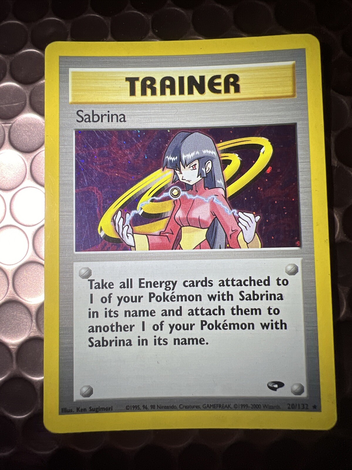 Sabrina 20/132 Gym Challenge Holo