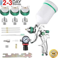 PROFESSIONAL Automotive HVLP Paint Gun for Homes Cars 1.4mm Nozzle