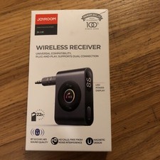 Bluetooth 5.3 AUX Adapter for Car Long Battery Life Display 