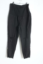 Shein Womens Distressed Ripped MATERNITY Jeans - Black - Large (G51)