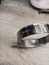 72-80mm 301 Stainless Steel T-Bolt Clamp #