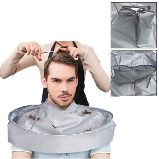 Foldable Hair Cutting Cloak Umbrella Cape Home Salon Barber Hairdressing Tool
