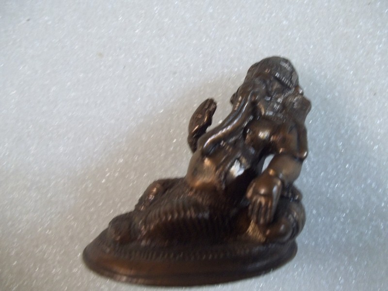 Reclining Ganesha? Statue God Hindu Idol Elephant Figurine Sculpture