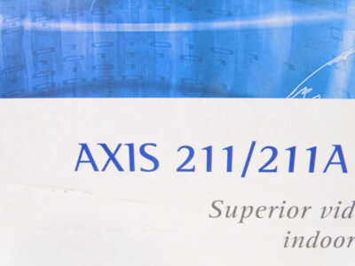 AXIS 211A CAMERA #F4