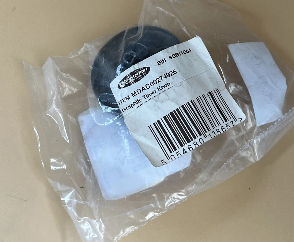 Waschmaschine Graphite Timer-Drehknopf MDAC00274926 ,# - Bild 2 von 2