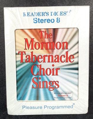 Mormon Tabernacle Choir Sings Tape One  8-Track NEW - FACTORY SEALED    a9
