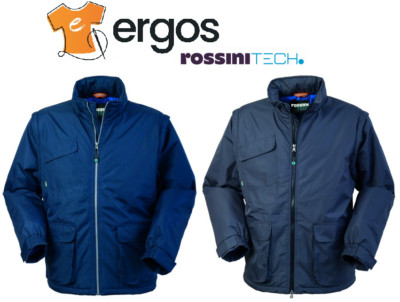 ROSSINI Jacke DOVER mit abnehmbaren Ärmeln ärmellos Herren gefüttert HH637