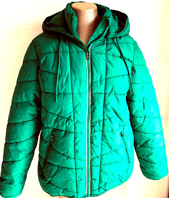 Damen Schöne, Grün Warm Jacke mit Kapuze-CECIL Gr.-S, Zustand-Neu ohne Etikett.