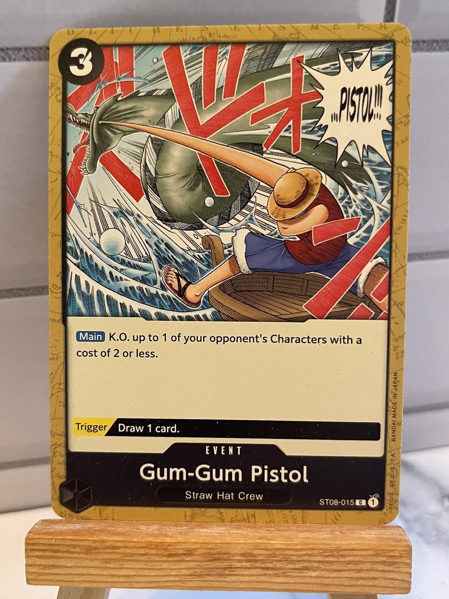 Gum-Gum Pistol - ST08-015 - NM - One Piece TCG | eBay