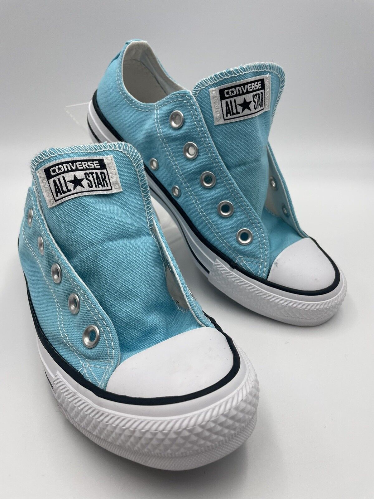 Converse All Star Chuck Taylor Low Top Blue Dainty Canvas Sneakers Size M 4  W 6 | eBay