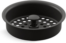 K-8803-BL Duostrainer Sink Strainer Basket, Matte Black