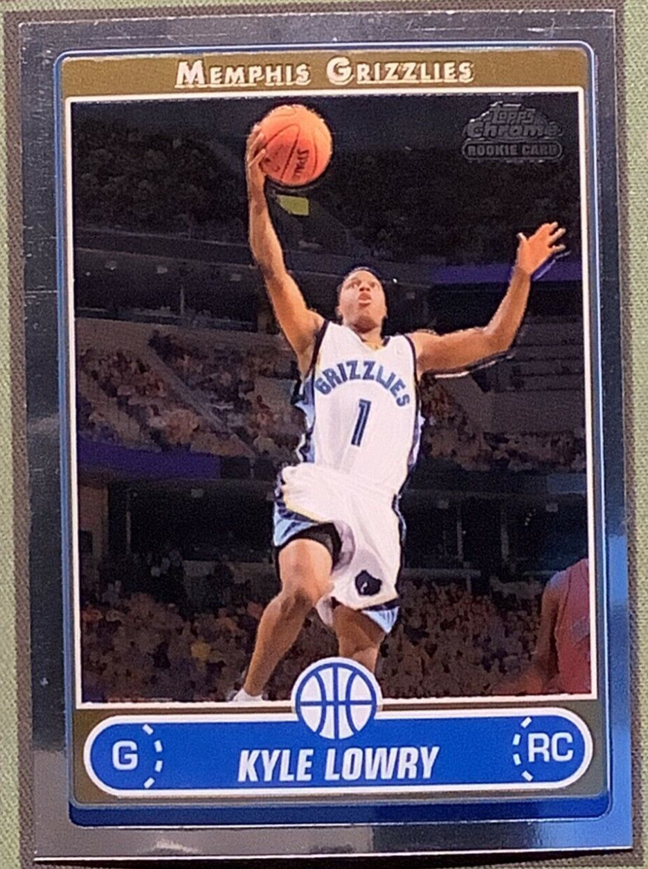 2006-07 Topps Chrome #162 Kyle Lowry Rookie