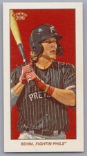 Alex Bohm Topps 206 Wave 3 Piedmont Pack Fresh