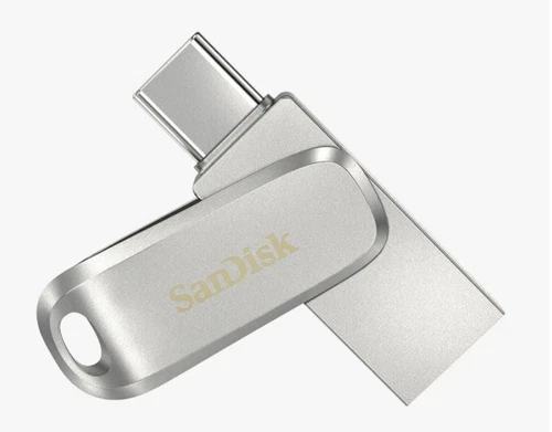 SanDisk Dual Drive Luxe 32Gb 64Gb 128Gb 256Gb 512Gb Lecteurs flash USB TYPE-C FR