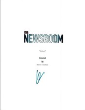 Olivia Munn Signed Autographed THE NEWSROOM Pilot Episode Script COA VD