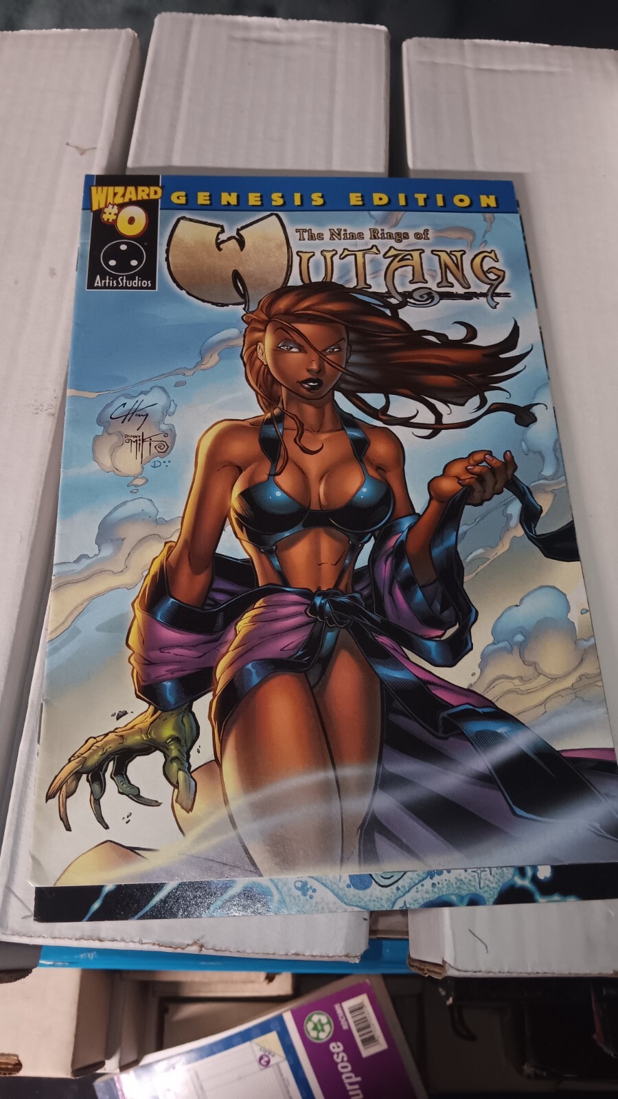 Nine Rings of Wu-Tang #0 FN 6.0 1999 Stock Image