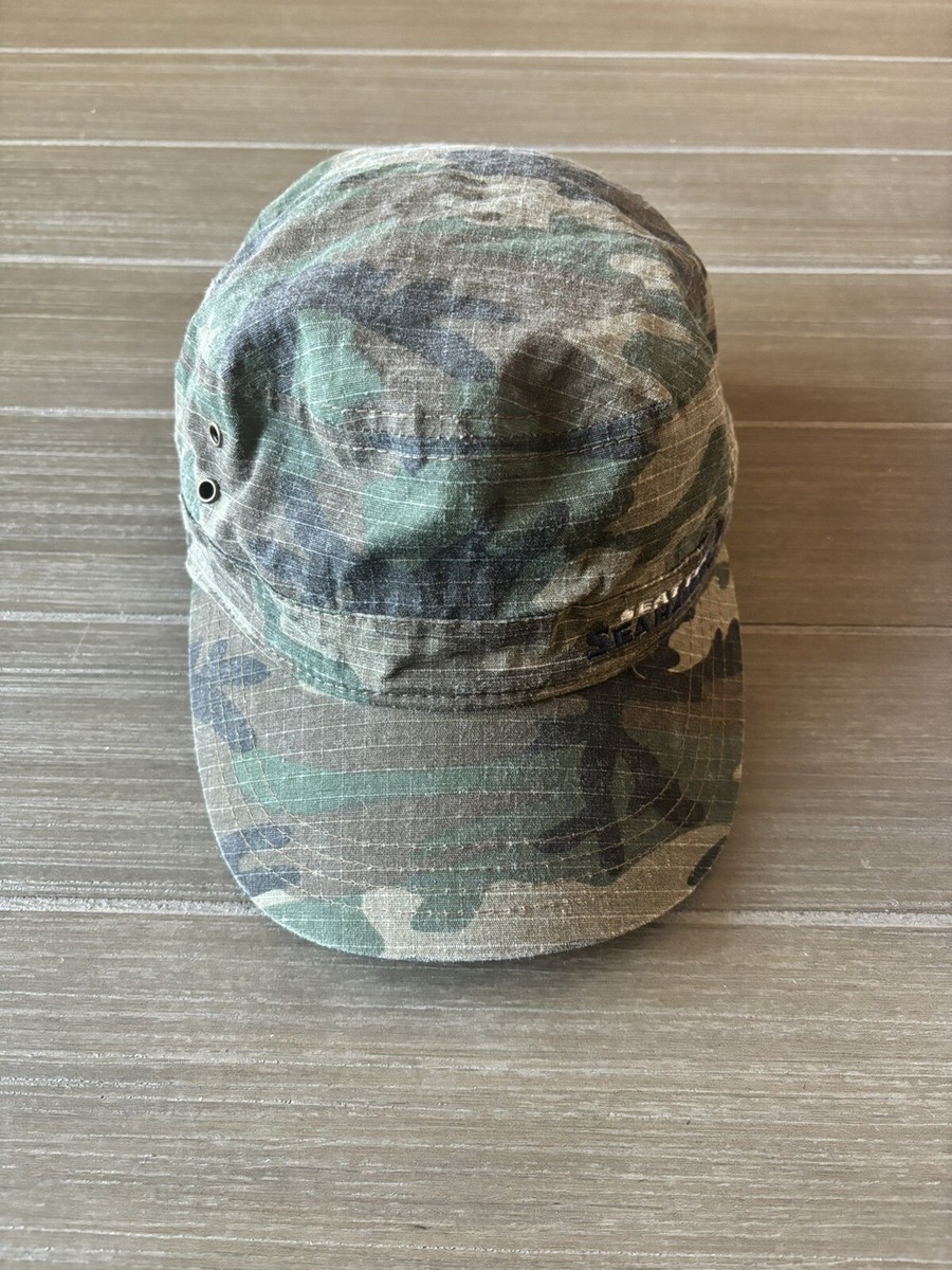 Otrain Women's Military Hat Ww2 Short Bill Military Cap WWII