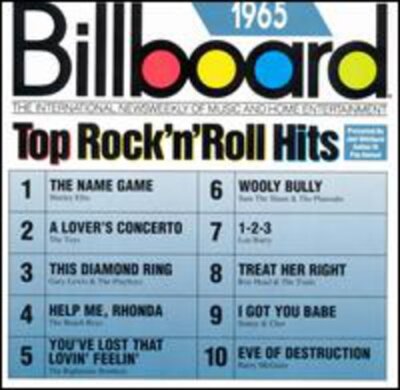 1965 Billboard Top Rock N Roll Hits by Various (CD, 1989)