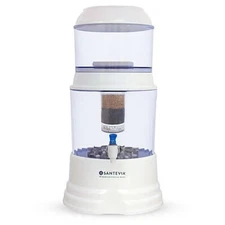 Santevia Alkaline Gravity Water System With Fluoride Filter