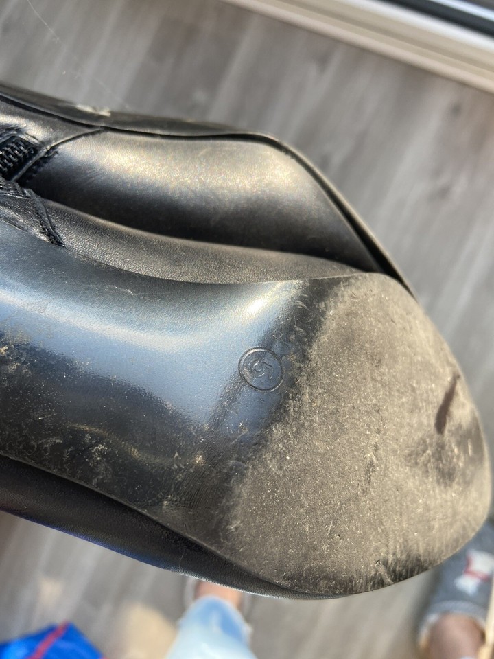 Next Black Ankle Boot Heels Size 5 eBay