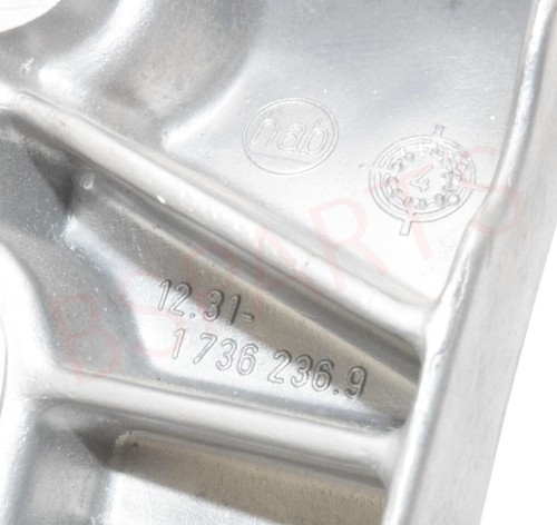 Used BMW E38 750i M73 M73N E31 850Ci Alternator Bracket -09/98 12311736236 - Picture 7 of 8