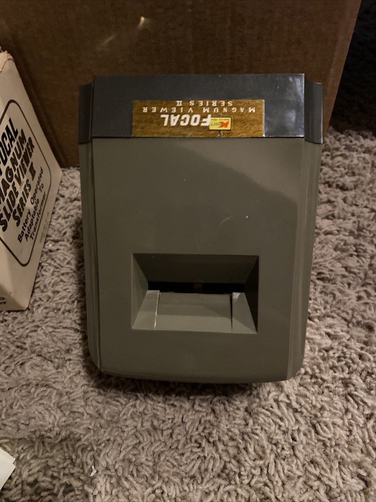 Vintage KMart Focal Slide Viewer 2x2 Slides w/ Box & Instructions Works