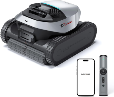 Z1 Pro Cordless Robotic Pool Cleaner with Remote Control & 8000