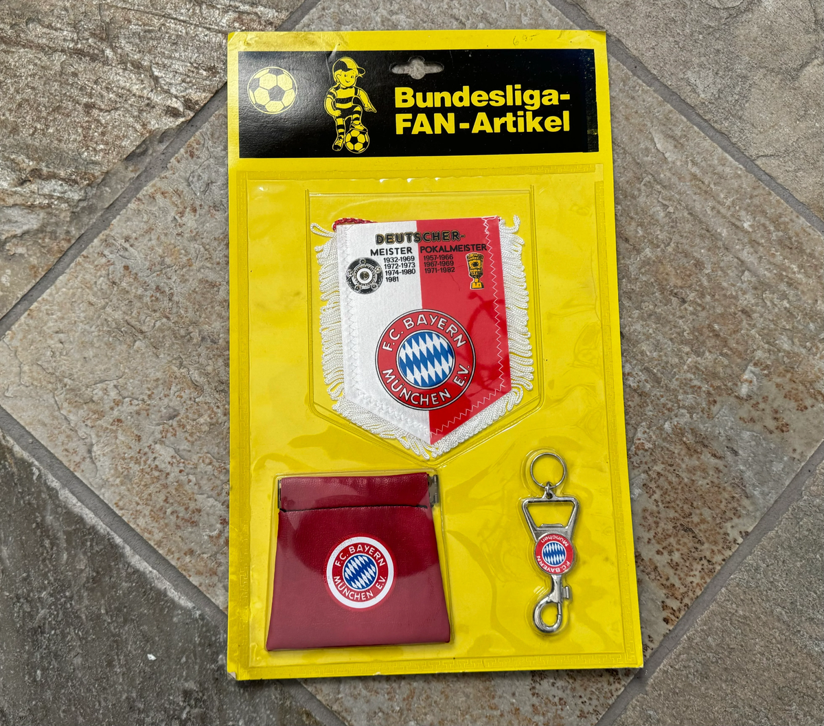 Fanion FC Bayern Munich – Pennant, D'occasion, Foot
