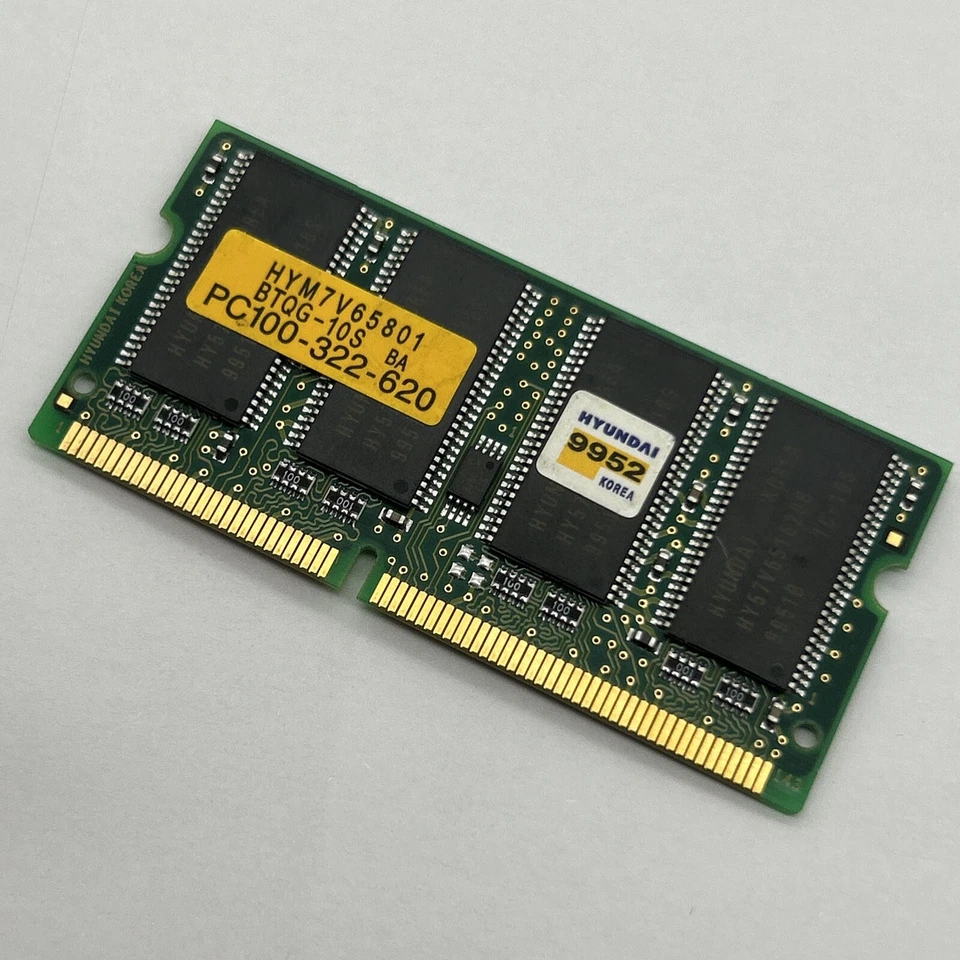 Kingston Micron IBM 64MB PC 100Mhz LAPTOP SO-DIMM MEMORY PC100 PC-100 SoDimm - Image 2 of 4