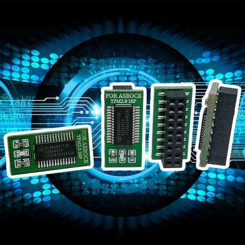 TPM 2.0 Encryption Security Module Remote Card Windows T3A3 Q3D6 Module W9C1 - Afbeelding 10 van 13