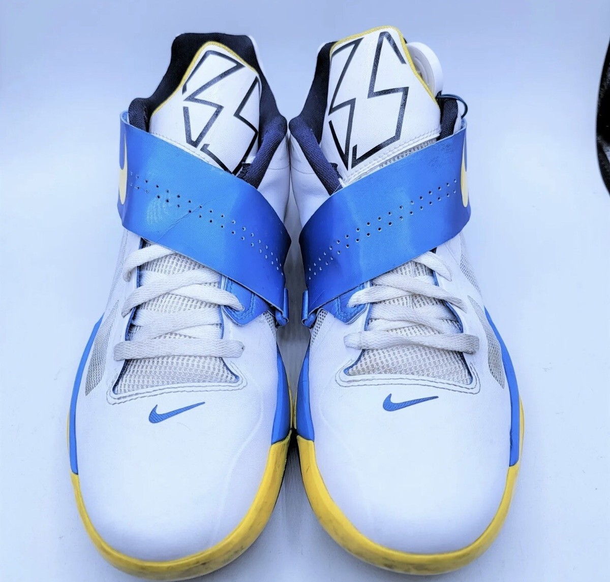 Nike Zoom KD 4 Tour Yellow Photo Blue Size 11.5 473679 102 Nike Zoom KD 4 Tour Yellow Photo Blue Size 11.5 473679 102