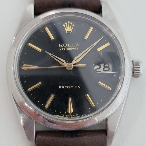 Mens Rolex Oysterdate Precision Ref 