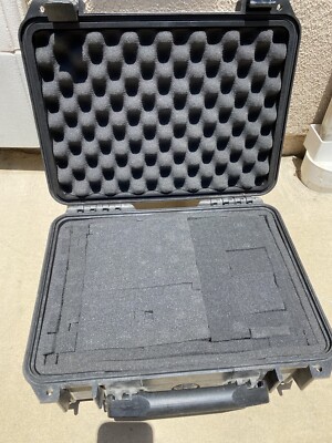 Pelican 1450 Watertight Hard Case w Full Foam Inserts Black Camera Video