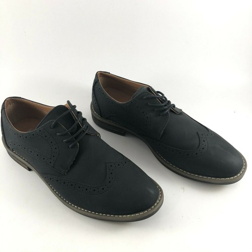 VOSTEY Men's Dress Shoes Classic Brogue Business Formal Casual Dress