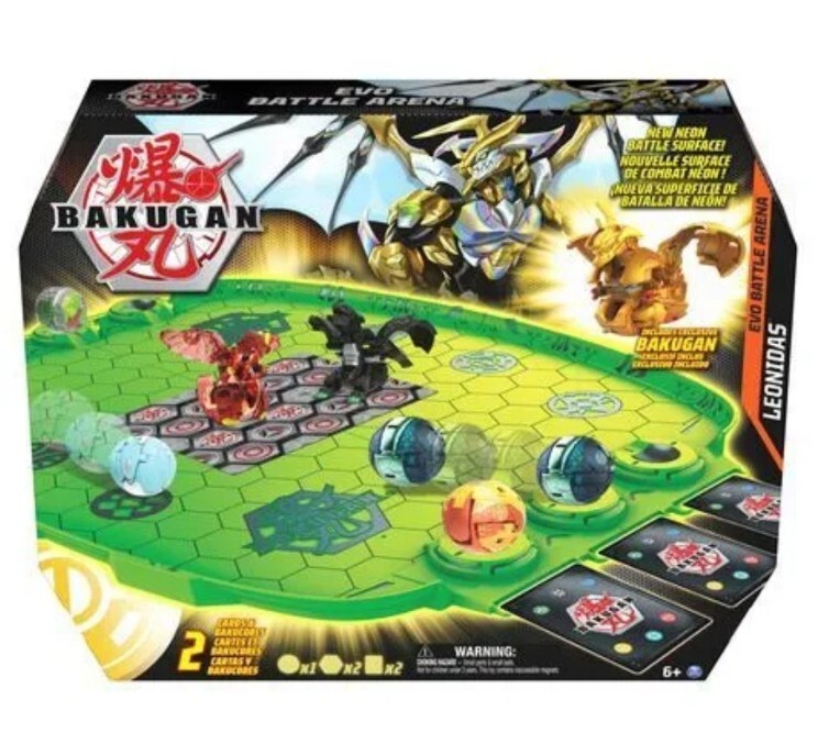 Bakugan Evo Battle Arena Includes Exclusive Leonida New Sealed