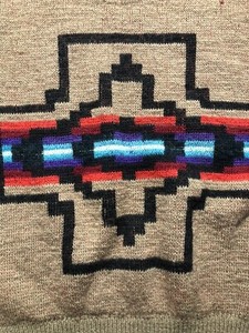 pendleton aztec sweater