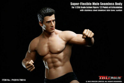 TBLeague 1/12 Action Figure Head Body Model 6