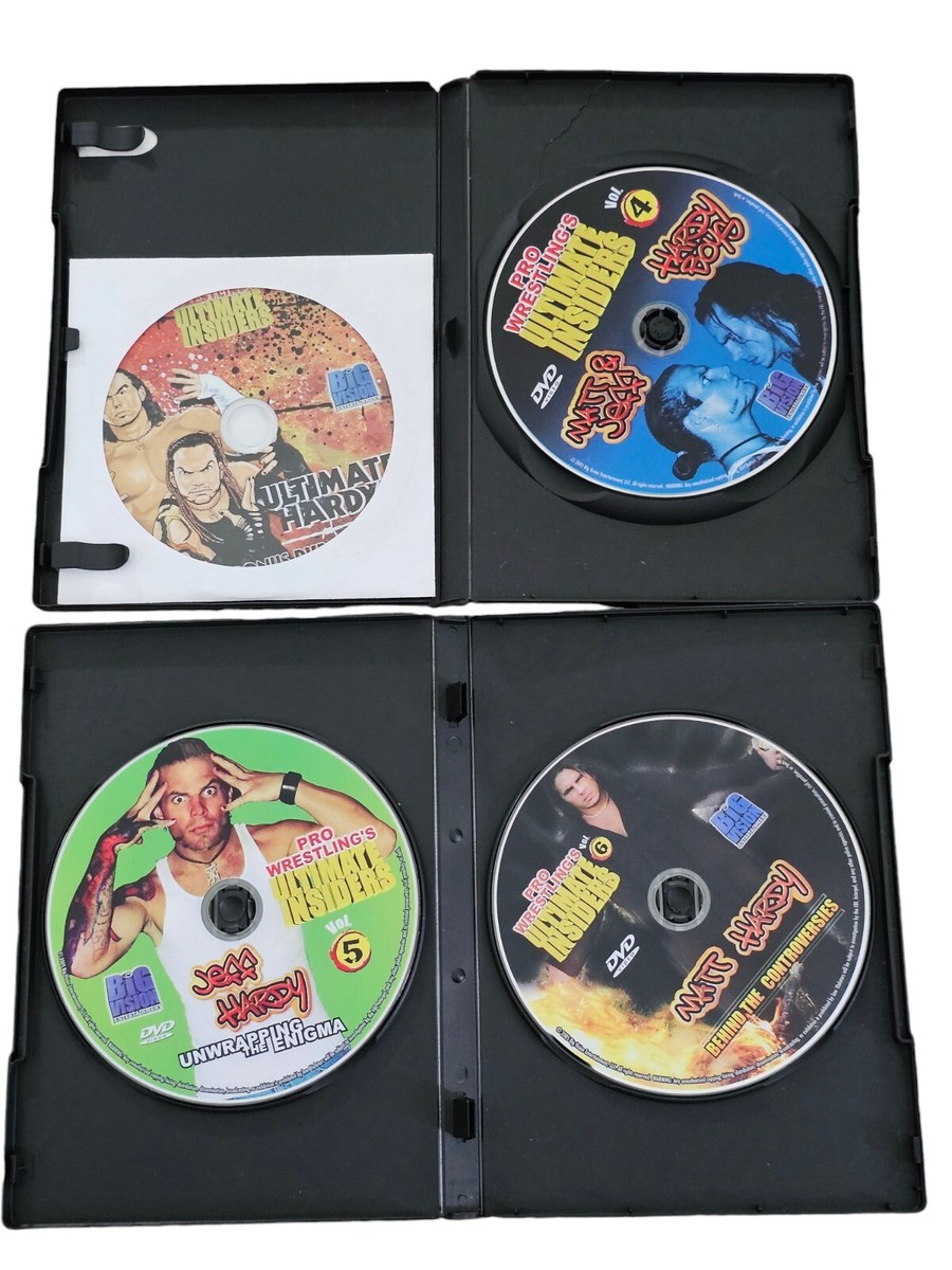Ultimate Hardys 4 DVD Set Broken Matt Nero Jeff Boyz Shoot Vol 4 5