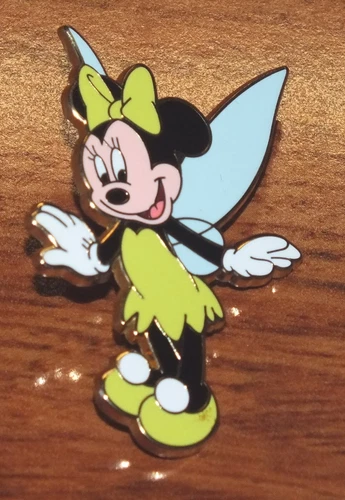 Disney Minnie Mouse Dressed as Tinker Bell Official 2003 Collectable Trading Pin