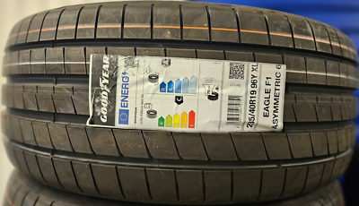 2X GOODYEAR F1 EAGLE ASYMMETRIC 6 235/40/19 235 40 ZR19 96Y XL