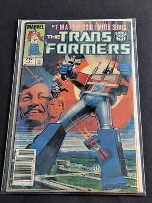 Transformers #1 - Marvel Comics - September 1984 - 1st Print - Based on cartoon