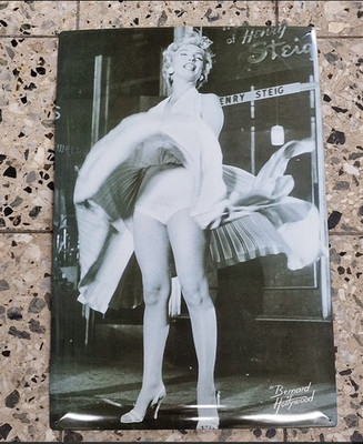 Blechschild HP 84515 Marilyn Monroe SW