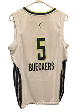 Paige Bueckers #5 Dallas Wings Stitched White Jersey Adult Size Medium