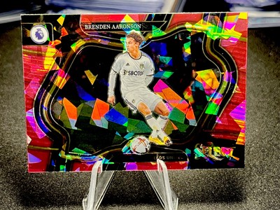 2022-23 Select EPL Premier League BRENDEN AARONSON FIELD Level Pink Ice Prizm 