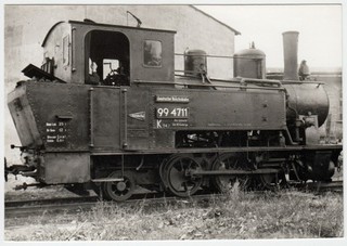 99 4711 Abzug 10 x 15 um 1950 in Lindenberg