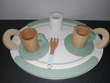 Little Chef Frankfurt Wooden Pretend Play Tea Set, Green