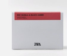 ZARA Red Vanilla + Black Amber 2 x 90ml Duo Set EDT Spray Fragrance Brand New