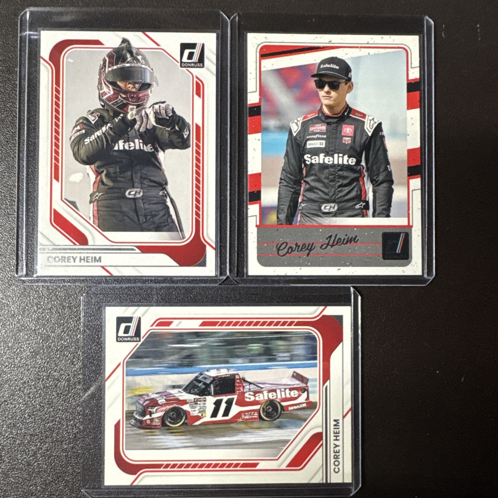 Corey Heim 2026 Panini Donruss Lot #72, #137, #188